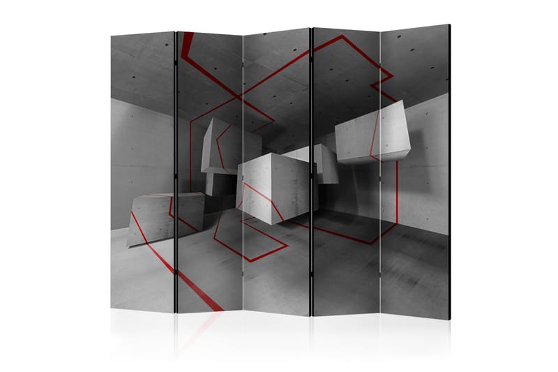 Rumdeler - Red trail II 225x172, Artgeist sp. z o. o.