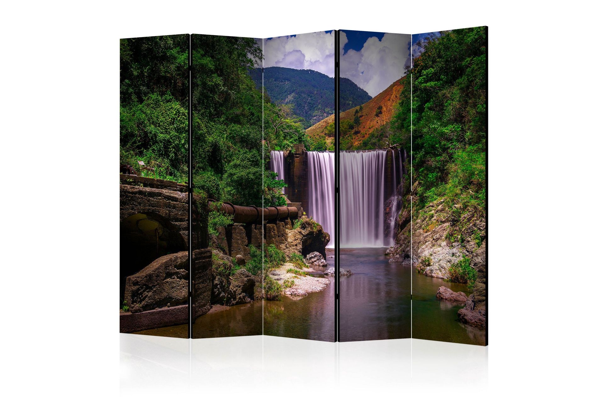 Rumdeler - Reggae Falls II 225x172 - Artgeist sp. z o. o. - Boligtilbehør - Rumdelere - Foldeskærm