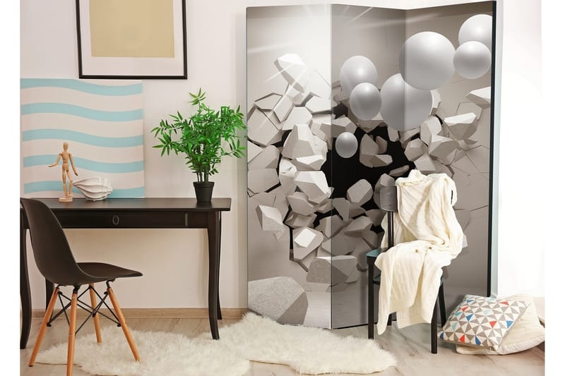 Rumdeler Release Me! 135x172 - Artgeist sp. z o. o. - Boligtilbehør - Rumdelere - Foldeskærm