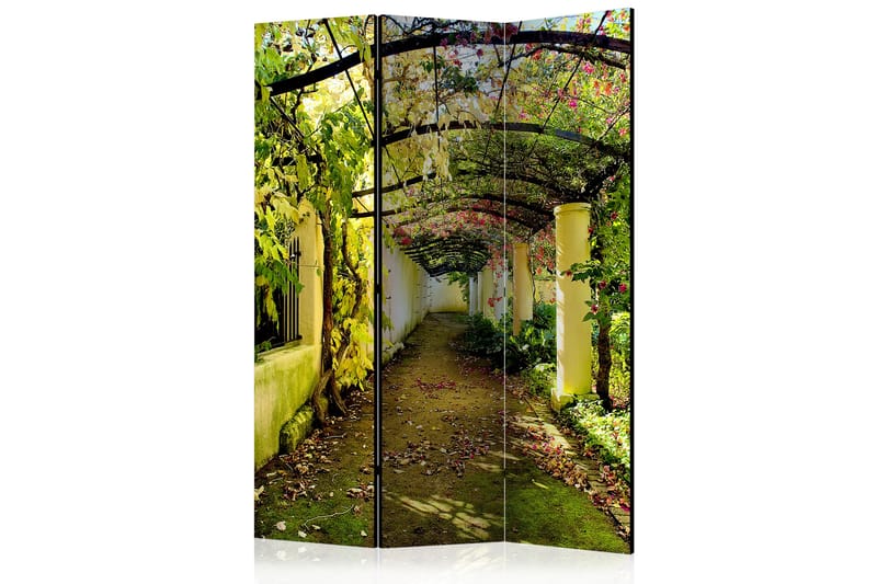 Rumdeler Romantic Garden 135x172 - Artgeist sp. z o. o. - Foldeskærm - Rumdelere