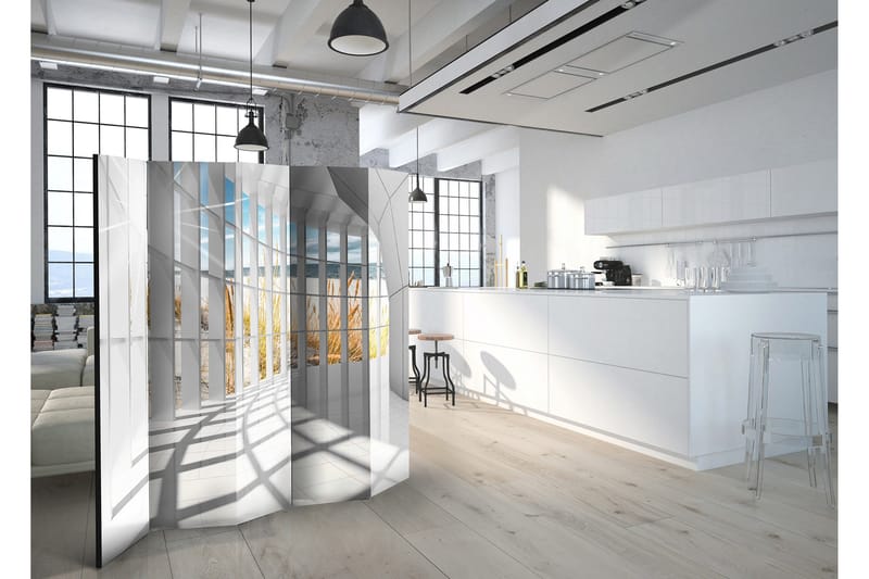 Rumdeler Seaside Bastion 225x172 - Artgeist sp. z o. o. - Boligtilbehør - Rumdelere - Foldeskærm