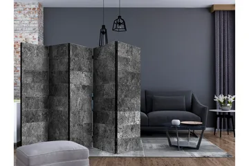 Rumdeler Shade of Grey II 225x172 cm - Artgeist sp. z o. o. - Boligtilbehør - Rumdelere - Foldeskærm