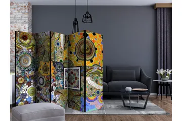 Rumdeler - Solar Mosaic II 225x172 - Artgeist sp. z o. o. - Boligtilbehør - Rumdelere - Foldeskærm