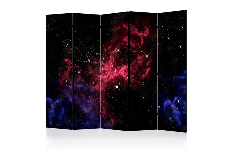 Rumdeler Space - Stars II 225x172 cm - Artgeist sp. z o. o. - Boligtilbehør - Rumdelere - Foldeskærm