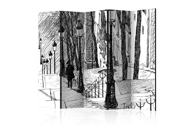 Rumdeler - stairs - Montmartre II 225x172, Artgeist sp. z o. o.