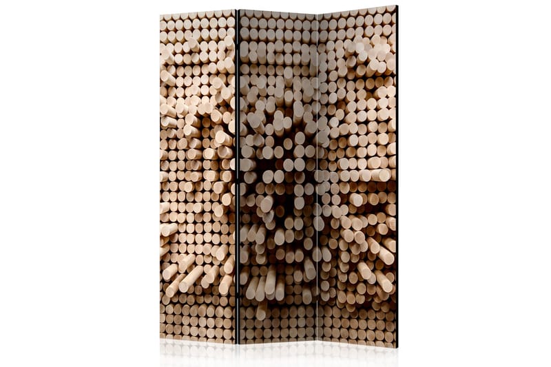 Rumdeler - Stick Puzzle 135x172 - Artgeist sp. z o. o. - Boligtilbehør - Rumdelere - Foldeskærm