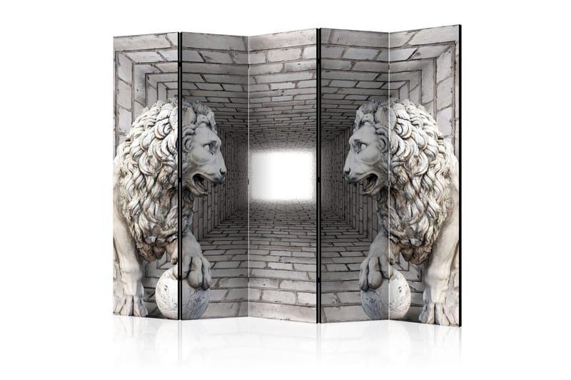 Rumdeler Stone Lions 225x172 - Artgeist sp. z o. o. - Foldeskærm - Rumdelere
