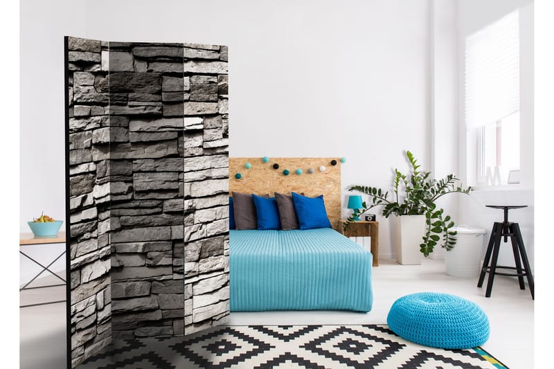 Rumdeler Stony Facade 135x172 - Artgeist sp. z o. o. - Boligtilbehør - Rumdelere - Foldeskærm