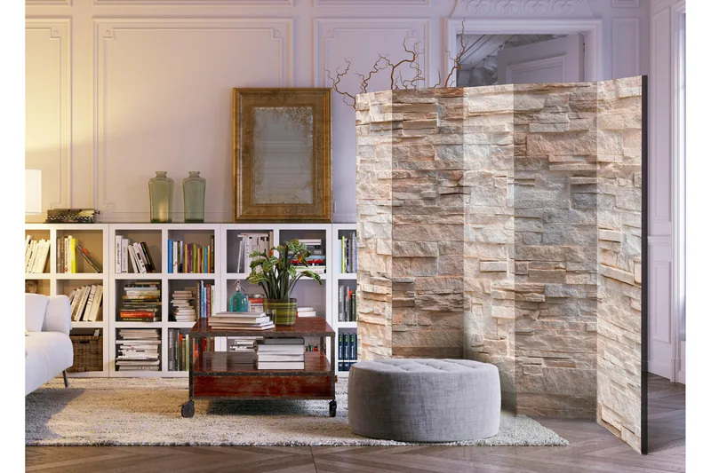 Rumdeler Stony Gracefulness 225x172 - Artgeist sp. z o. o. - Boligtilbehør - Rumdelere - Foldeskærm