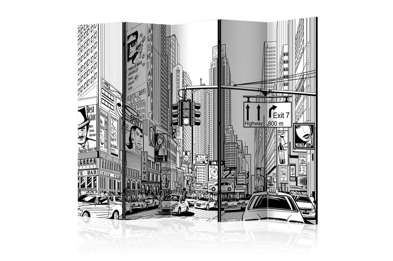 Rumdeler - Street in New York city II 225x172, Artgeist sp. z o. o.