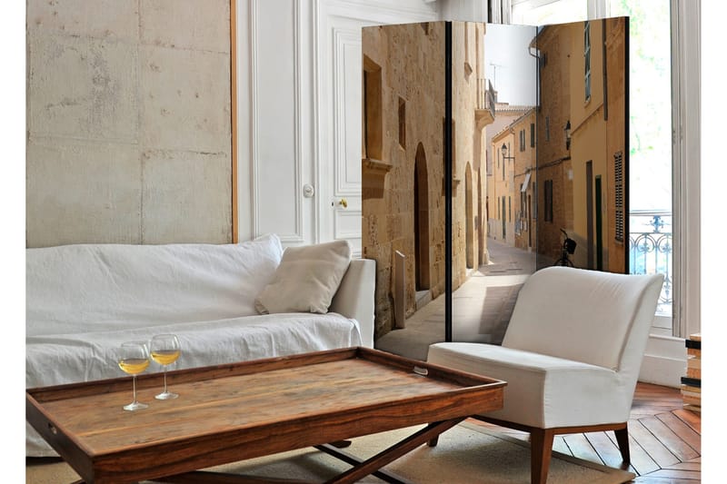 Rumdeler Summer In Mallorca 135x172 - Artgeist sp. z o. o. - Boligtilbehør - Rumdelere - Foldeskærm