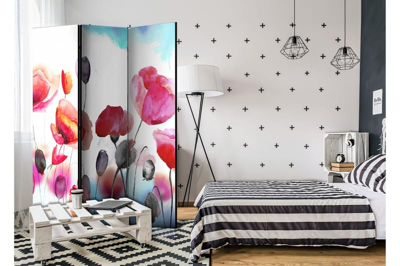 Rumdeler Swaying With The Wind 135x172 - Artgeist sp. z o. o. - Boligtilbehør - Rumdelere - Foldeskærm