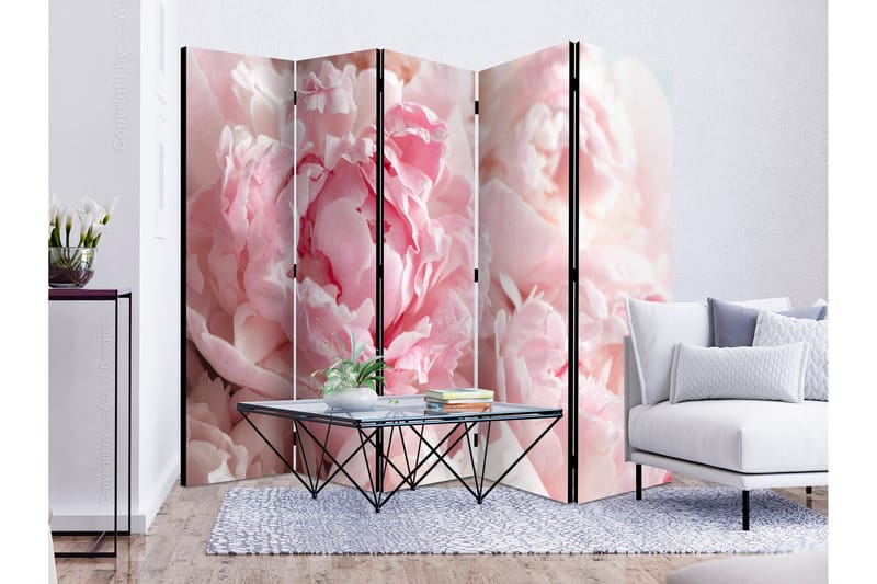 Rumdeler Sweet Peonies II 225x172 cm, Artgeist sp. z o. o.