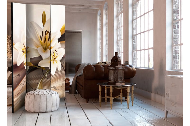 Rumdeler The Desert's Garden 135x172 - Artgeist sp. z o. o. - Boligtilbehør - Rumdelere - Foldeskærm