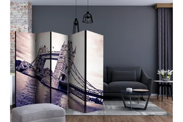 Rumdeler - Tower Bridge II 225x172 - Artgeist sp. z o. o. - Boligtilbehør - Rumdelere - Foldeskærm