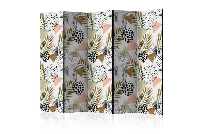 Rumdeler Tropical Geometry II 225x172 cm, Artgeist sp. z o. o.