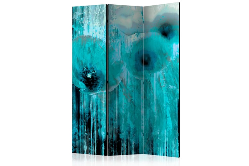 Rumdeler Turquoise Madness 135x172 cm - Artgeist sp. z o. o. - Boligtilbehør - Rumdelere - Foldeskærm