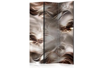 Rumdeler - Umber Waves 135x172 - Artgeist sp. z o. o. - Boligtilbehør - Rumdelere - Foldeskærm