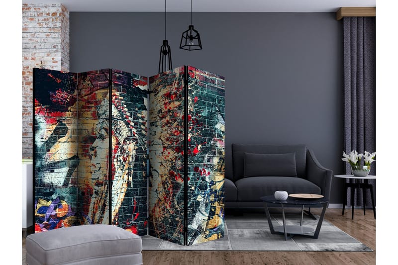 Rumdeler - Urban Warrior  II 225x172 - Artgeist sp. z o. o. - Boligtilbehør - Rumdelere - Foldeskærm