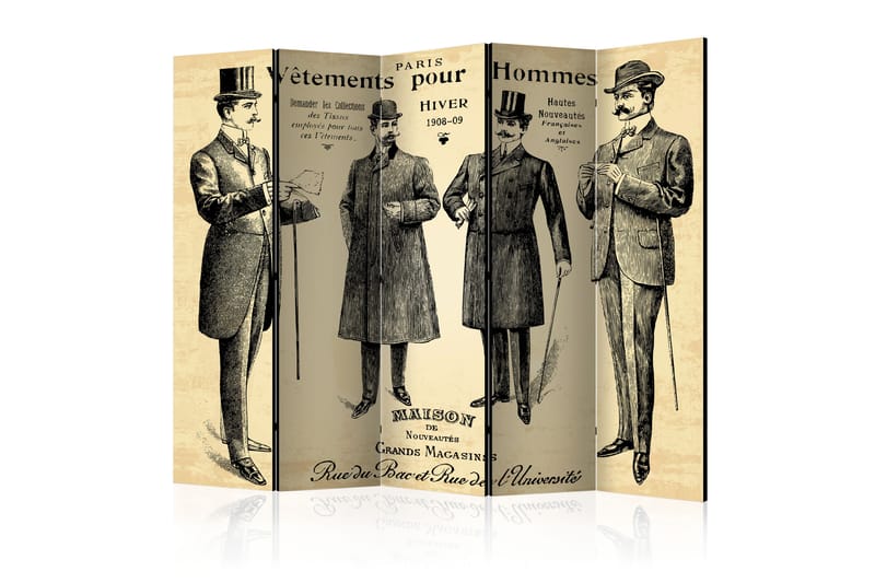 Rumdeler Vêtements Pour Homme 225x172 - Artgeist sp. z o. o. - Foldeskærm - Rumdelere