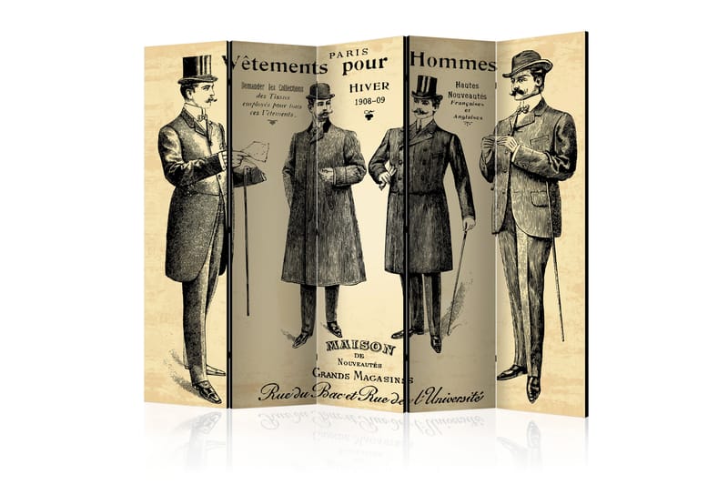 Rumdeler Vêtements Pour Homme 225x172 - Artgeist sp. z o. o. - Boligtilbehør - Rumdelere - Foldeskærm