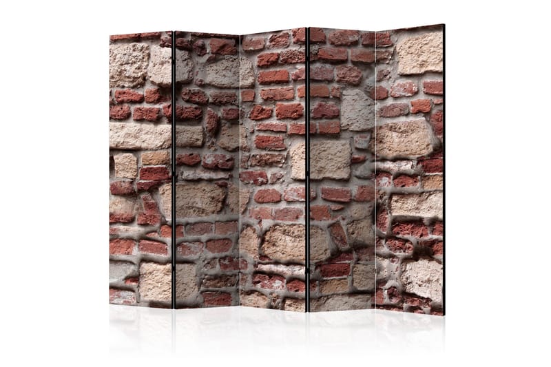 Rumdeler Vintage Wall 225x172 - Artgeist sp. z o. o. - Boligtilbehør - Rumdelere - Foldeskærm