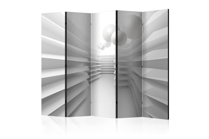 Rumdeler - White Maze II 225x172, Artgeist sp. z o. o.