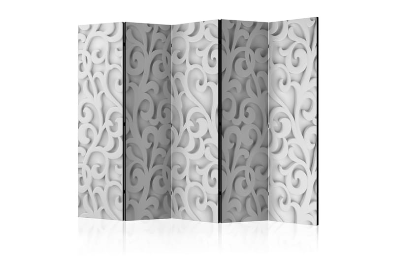 Rumdeler - White ornament II 225x172, Artgeist sp. z o. o.