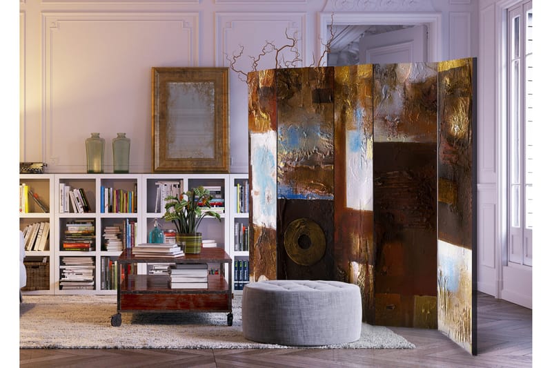 Rumdeler Winter Landscape 225x172 - Artgeist sp. z o. o. - Boligtilbehør - Rumdelere - Foldeskærm