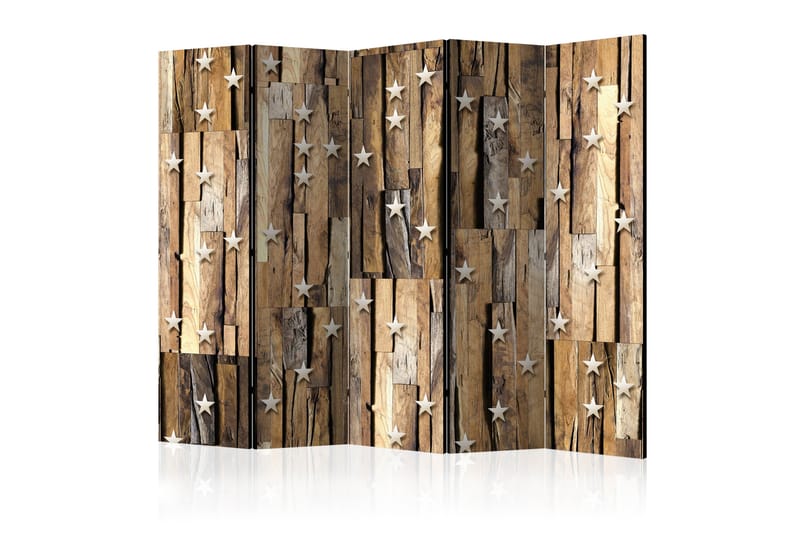 Rumdeler Wooden Constellation 225x172 - Artgeist sp. z o. o. - Boligtilbehør - Rumdelere - Foldeskærm