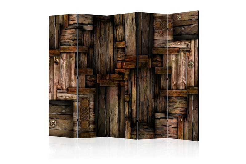 Rumdeler Wooden Puzzle II 225x172 cm, Artgeist sp. z o. o.