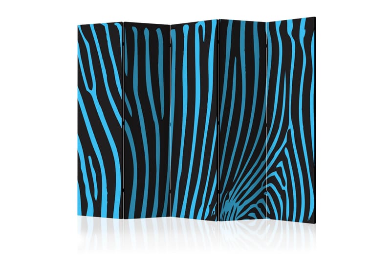 Rumdeler Zebra Pattern Turquoise II 225x172 cm, Artgeist sp. z o. o.