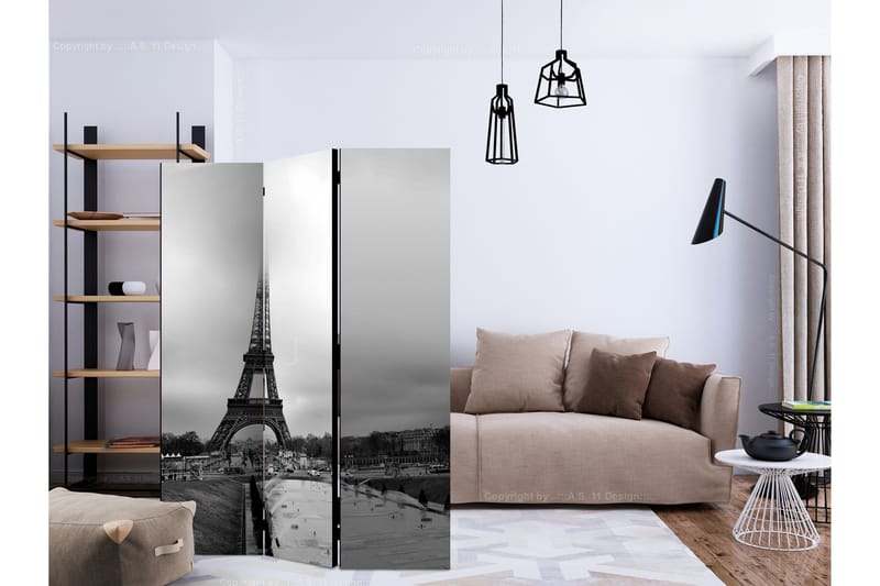Rumdeler - Paris: Eiffel Tower 135x172 - Artgeist sp. z o. o. - Foldeskærm - Rumdelere