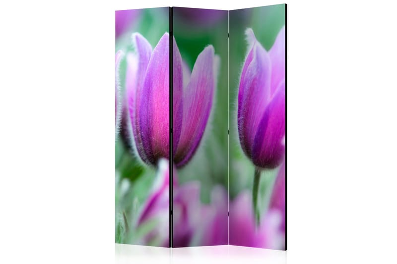 Rumdeler Purple Spring Tulips 135x172 cm, Artgeist sp. z o. o.