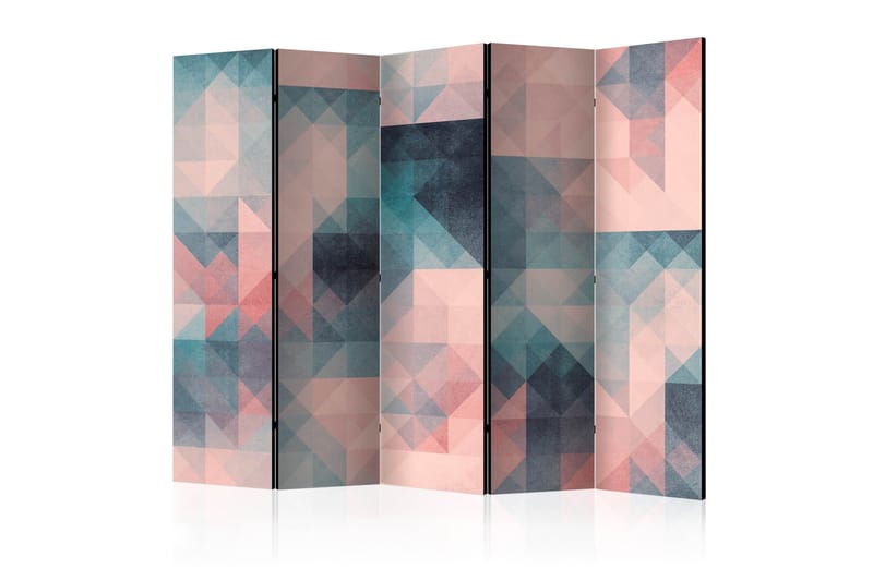 Rumdeler Pixels Green and Pink II 225x172 cm, Artgeist sp. z o. o.