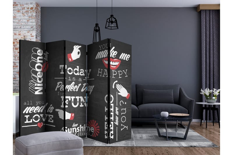 Rumdeler - Perfect day II 225x172 - Artgeist sp. z o. o. - Boligtilbehør - Rumdelere - Foldeskærm