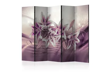 Rumdeler - Purple Secrecy II 225x172 - Artgeist sp. z o. o. - Boligtilbehør - Rumdelere - Foldeskærm