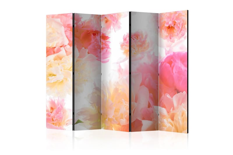 Rumdeler - Pastel peonies II 225x172, Artgeist sp. z o. o.