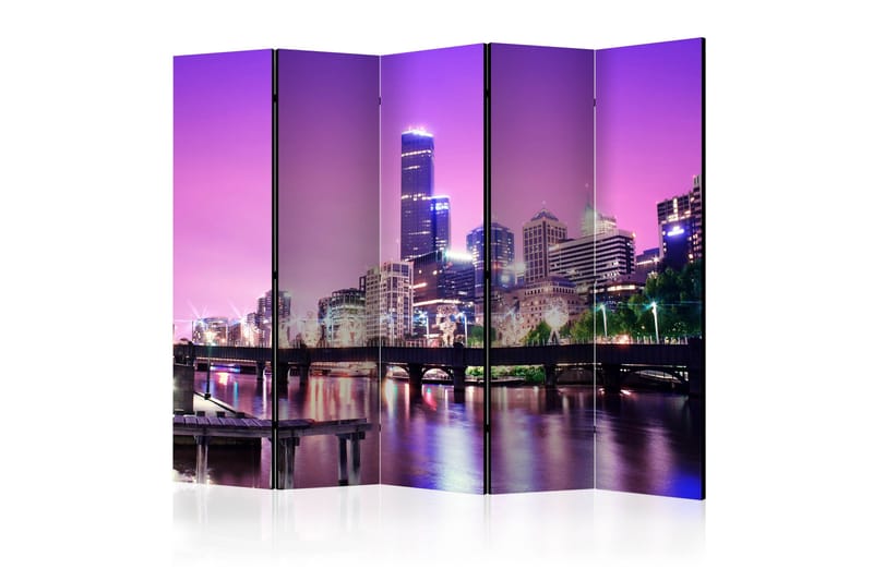 Rumdeler Purple Melbourne II 225x172 cm, Artgeist sp. z o. o.
