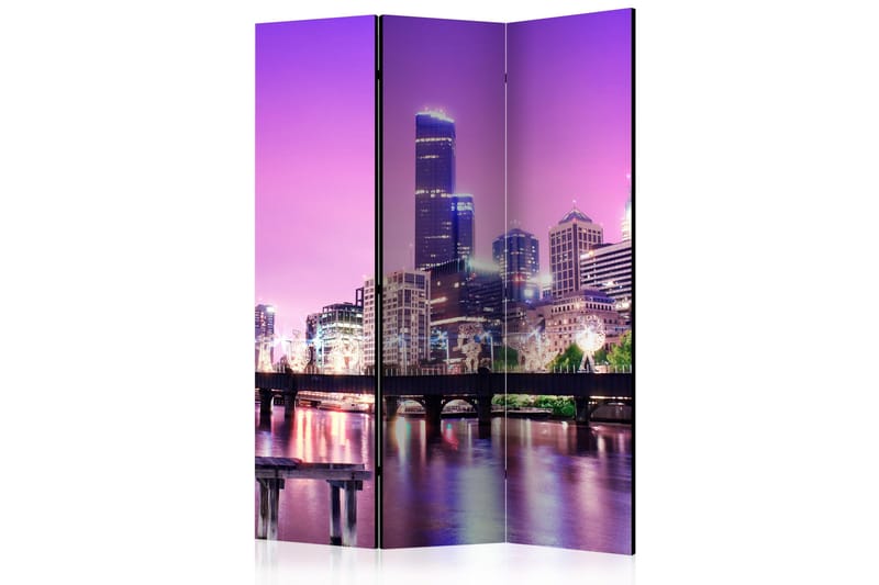 Rumdeler Purple Melbourne 135x172 cm, Artgeist sp. z o. o.