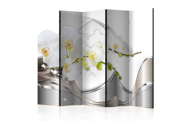 Rumdeler Pearl Dance Of Orchids 225x172 - Artgeist sp. z o. o. - Boligtilbehør - Rumdelere - Foldeskærm