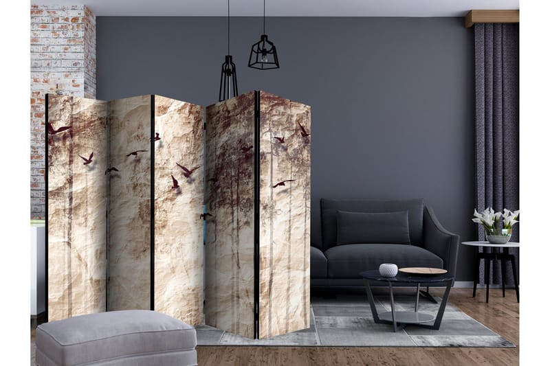 Rumdeler - Paper Nature II 225x172 - Artgeist sp. z o. o. - Boligtilbehør - Rumdelere - Foldeskærm