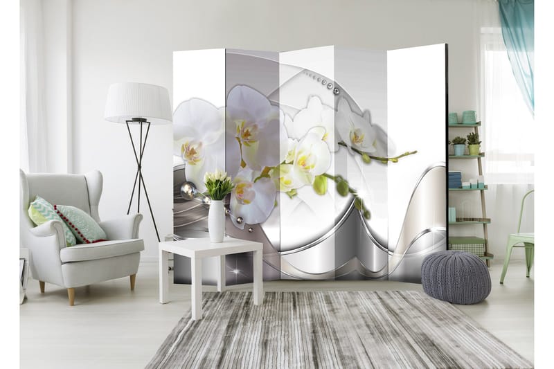 Rumdeler Pearl Dance Of Orchids 225x172 - Artgeist sp. z o. o. - Boligtilbehør - Rumdelere - Foldeskærm