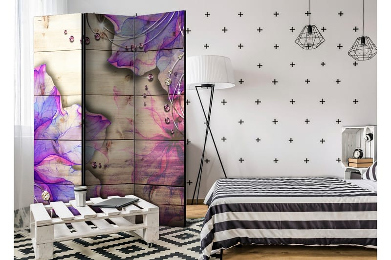 Rumdeler Purple Memory 135x172 - Artgeist sp. z o. o. - Boligtilbehør - Rumdelere - Foldeskærm