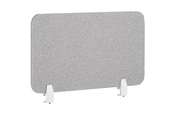 Skiljevägg för skrivbord Beliani Wally Beige, 130x2x40 cm Light grey 80x2x40 cm