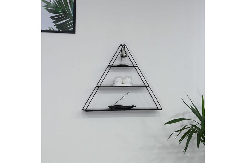 Teric Vikvägg 60 cm - Sort - Boligtilbehør - Rumdelere - Foldeskærm