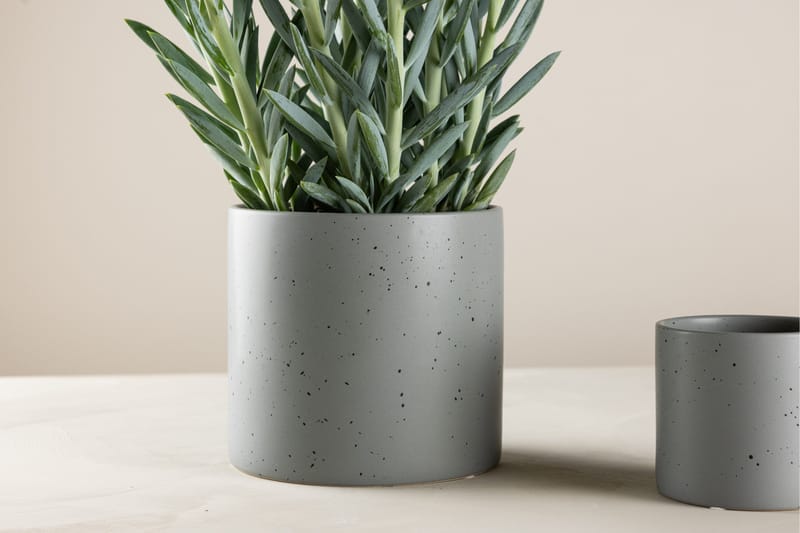 Sane Krukke - Mørk grå - Boligtilbehør - Krukker