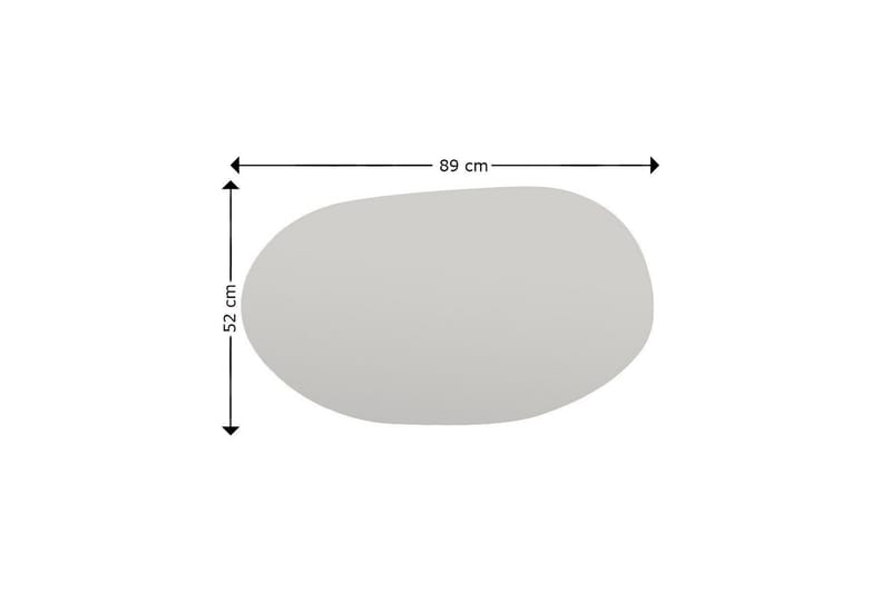 Lopi Spejl 52 cm Asymmetrisk - Sort - Boligtilbehør - Spejle - Vægspejl