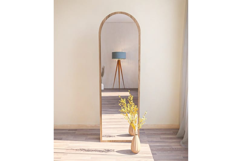 Rusele Spejl 50 cm Rektangulær - Valnød - Boligtilbehør - Spejle - Vægspejl