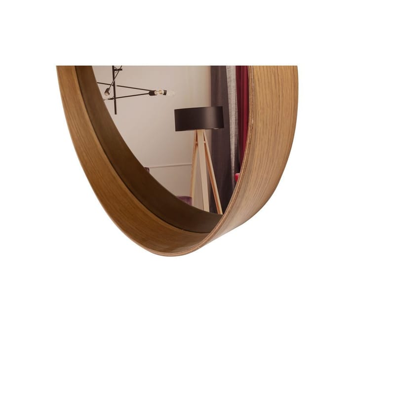 Aldrosin væghængt spejl Rund 80 cm - Hvid - Boligtilbehør - Spejle - Vægspejl